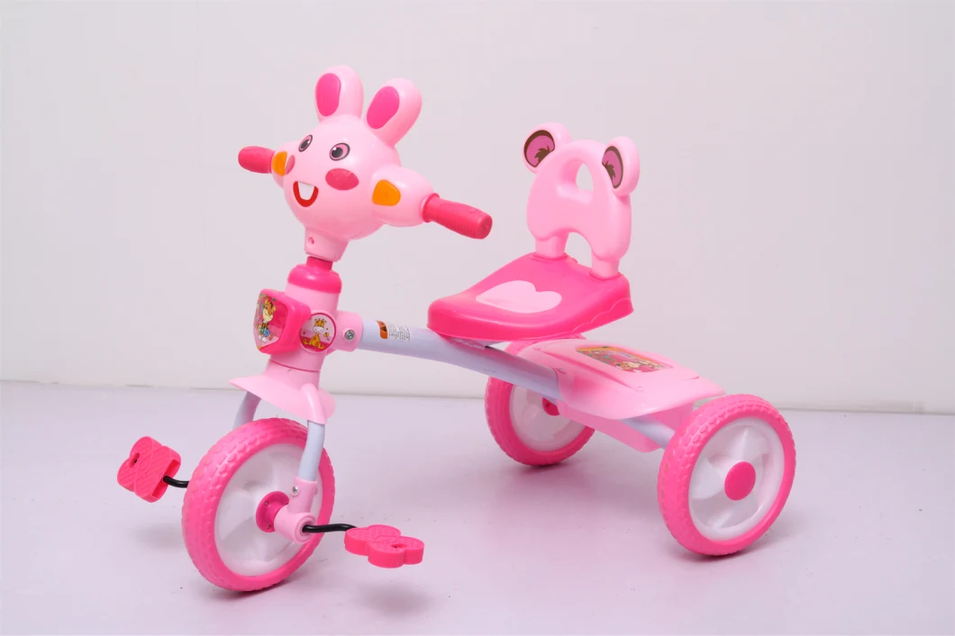 Plastic Kids Tricycle Cartoon Head Design for Children Ride on