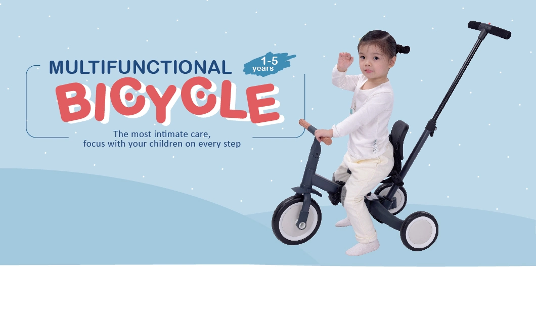 4 in 1 Multifunctional Baby Tricycle