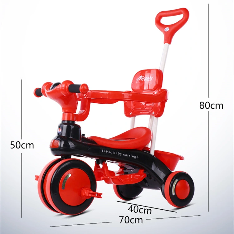 Kids Multifunction 3 In1 Bike Plastic Baby Kids Tricycle Children Bike Tricycle for 2-6 Years Kids