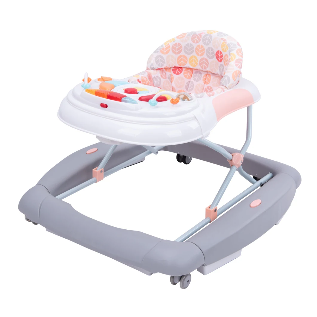 Multiple Color Musical Baby Walker with Rocking