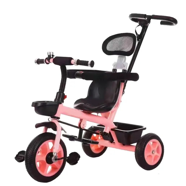 Multi-Functional Children Tricycle with Pedal Three Wheels Baby Car 3 in 1 Kids Tricycles Factory Wholesale Price Baby Car