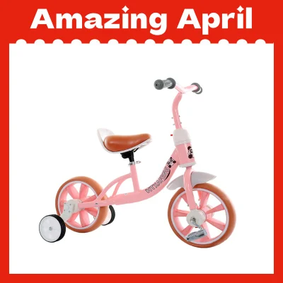 Трехколесный велосипед для детей, складной детский балансир 5 в 1, детский самокат, ходунки для детей 1-6 лет