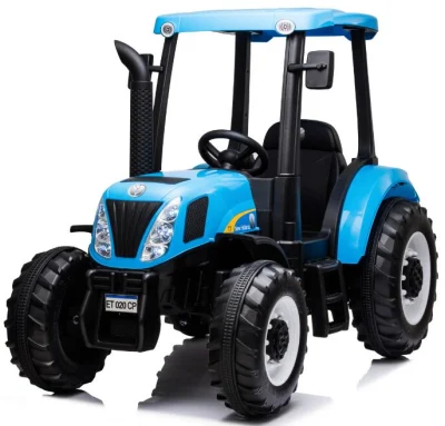 Лицензированный тракторный автомобиль New Holland T7 для детей, электрический игрушечный автомобиль